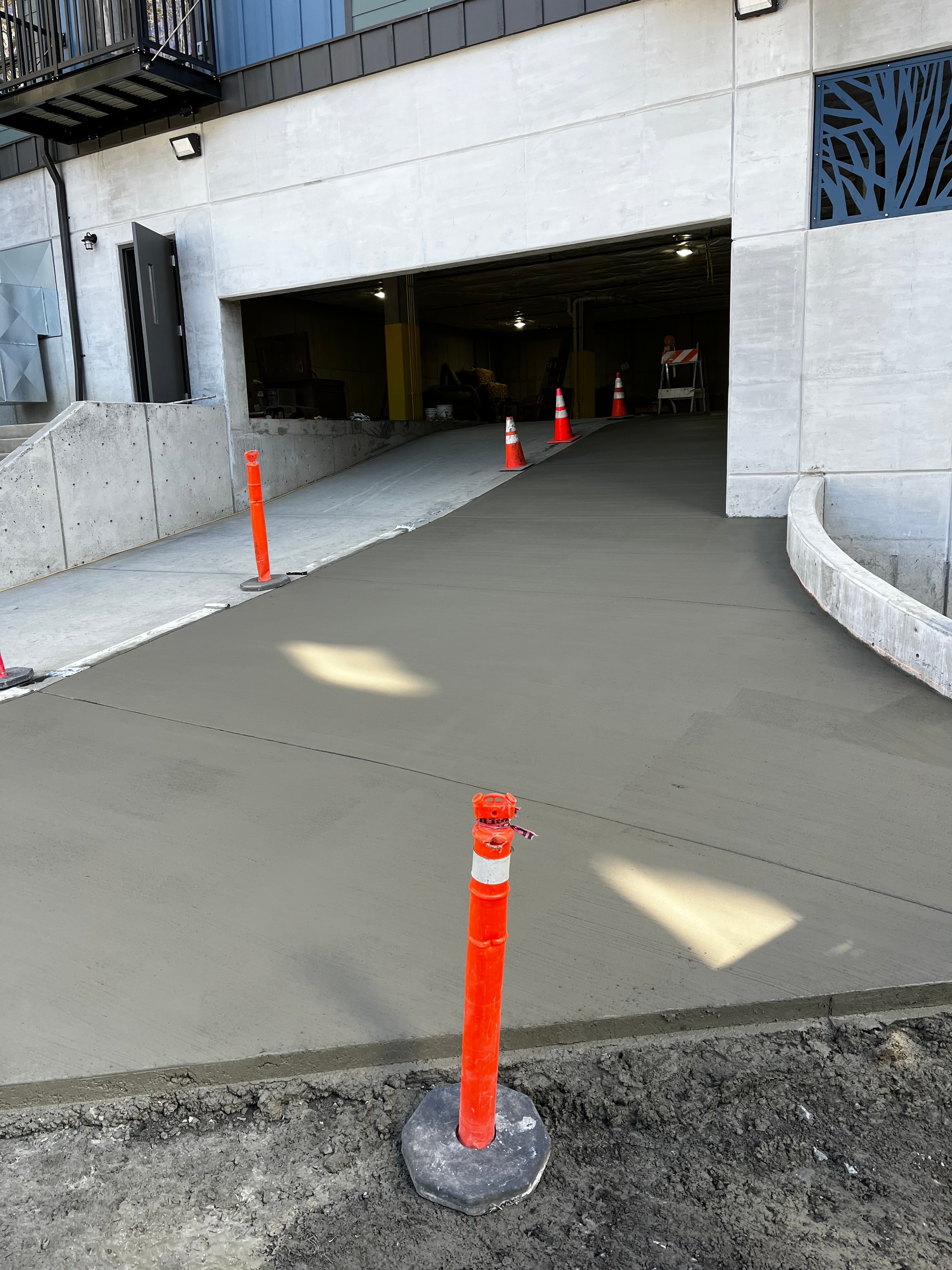 Commercial concrete flatwork